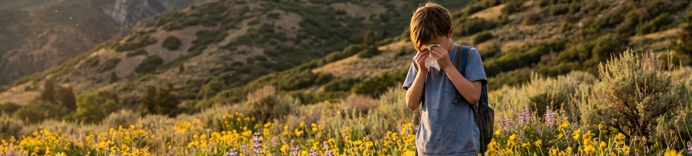 What’s Causing My Child’s Allergies? Utah Allergy Season Explained